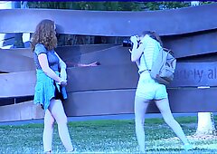 Snipe TV33 *Ep 1  '_Hot Teen Blond in TIGHT shorts riding up her bum crack'_