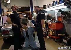 Cops ass fucking young teens and hot naked  police men movie