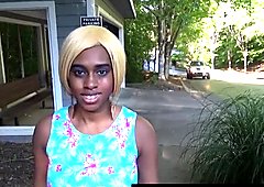 Ebony Teen Babe Blowjob In Street Sloppy Head Msnovember