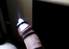 Cock vibrator - cum without hands.