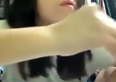 AsianSexPorno.Com - Japanese girl horny lick her nylon feet