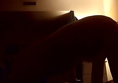 Tall guy pounding and breeding me